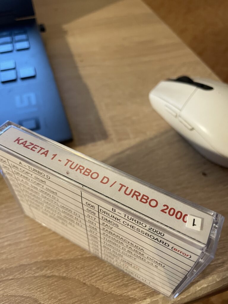 kazeta TURBO D